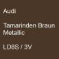 Preview: Audi, Tamarinden Braun Metallic, LD8S / 3V.